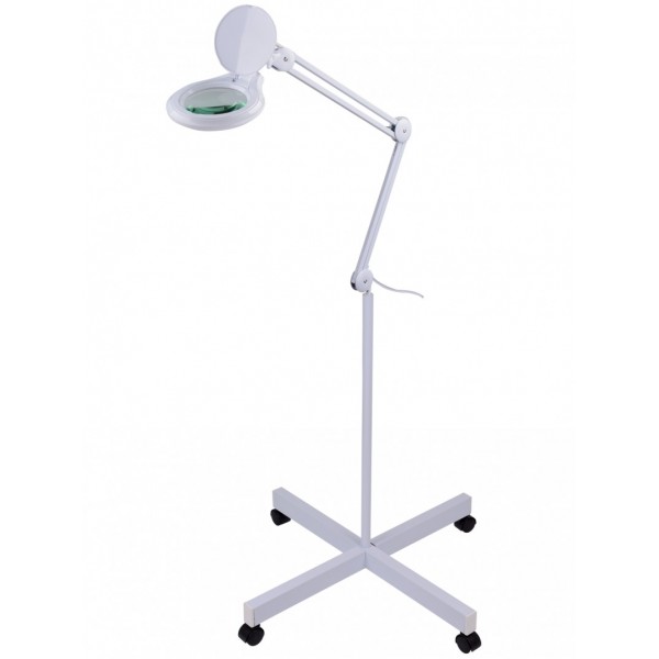 Επαγγελματική Λάμπα LED-3D Αισθητικής - TATTOO - Δερματολογίας Τροχήλατη με Μεγεθυντικό Φακό